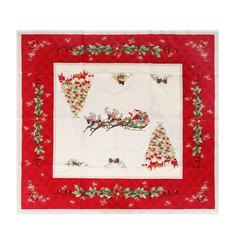 Скатерть Morbidotto papa noel 140x180