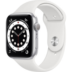 Смарт-часы Apple Watch Series 6 44 мм Silver M00D3RU/A