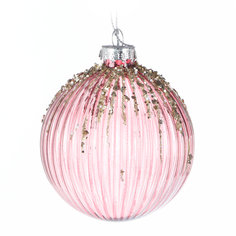 Шар Boltze розовый 8 см