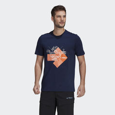 Футболка TRAVEL GFX TEE adidas Performance
