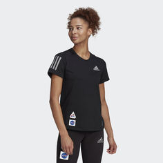 Футболка для бега Run It Space Race adidas Performance