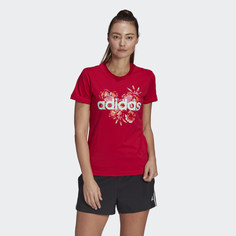 Футболка FARM Rio Floral Graphic adidas Athletics