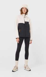 Stradivarius Куртка Из Высокотехнологичных Материалов Женская Коллекция Черный M