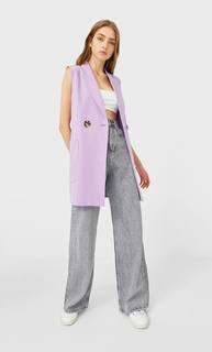 Stradivarius Платье-Жилет Женская Коллекция Multicolor M