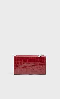 Stradivarius Базовый Лакированный Кошелек Женская Коллекция Красный 103