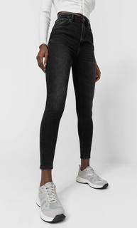 Stradivarius Джинсы Премиум-Качества С Очень Высокой Посадкой Женская Коллекция С Эффектом Потертости 38