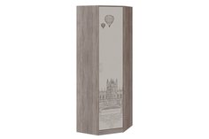 Платяной шкаф Hoff Лондон 80276908 75,8х220,3х75,8, фон бежевый/дуб сонома