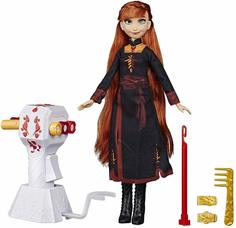Кукла Frozen Анна Холодное сердце 2 с аксессуарами для волос
