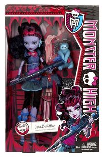 Кукла Monster High Джейн Булитл с питомцем