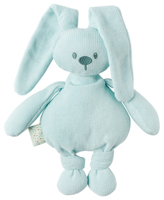 Игрушка мягкая Nattou Soft toy Lapidou tricot Кролик mint