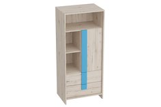Стеллаж Hoff 80284246 60х42х139 см, дуб бонифаций/индиго