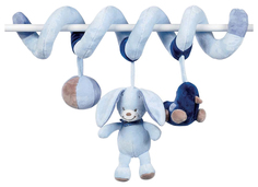 Игрушка мягкая Nattou Toy spiral Alex & Bibou Кролик