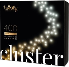 Новогодняя электрическая гирлянда Twinkly Cluster AWW 400 TWC400GOP-BEU 6 м белый