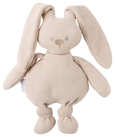 Игрушка мягкая Nattou Soft toy Lapidou tricot Кролик beige
