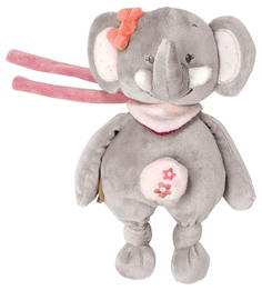 Игрушка мягкая музыкальная Nattou Musical Soft toy MINI Adele & Valentine Слоник