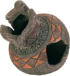 Грот для аквариума TRIXIE Pot Разбитый кувшин, полиэфирная смола, 12,5х14х13 см