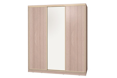 Шкаф-купе Hoff Home 80333513 180х59,5х229,5, ясень шимо светлый