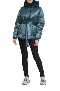 Куртка женская D`imma 2106 зеленая 48-170