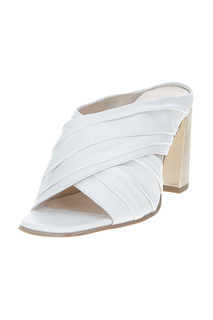 Сабо женские Hogl 5107870 белые 41.5 RU