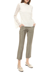 Блуза женская COMMA 81.711.31.3210 белая 48