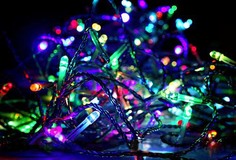 Новогодняя электрическая гирлянда Beauty Led EST100-11-1RGB 10 м разноцветный