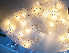 Новогодняя электрическая гирлянда Kaemingk Серебряные бусины mor 1017426 1,2 м белый