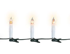 Новогодняя электрическая гирлянда Kaemingk Оплавленные свечи 159180 11,6 м белый теплый