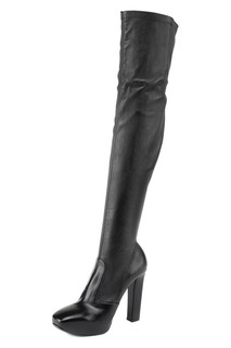 Ботфорты женские Le Silla 129040 черные 38.5 RU