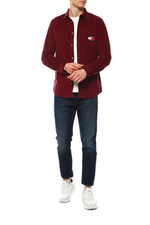 Рубашка мужская Tommy Jeans DM0DM07131 красная XL