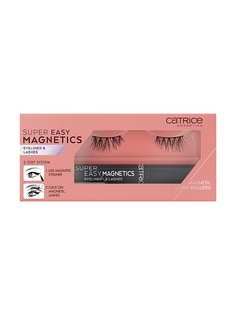 Подводка для глаз+накладные ресницы CATRICE SUPER EASY MAGNETICS EYELINER & LASHES, 010