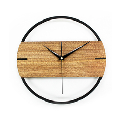 Настенные часы с оригинальным дизайном из дерева, Blonder Home CLOCK-03