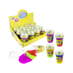 Слайм 1TOY Слайм тайм Bubble gum трехцветный, в ассортименте