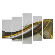 Модульная картина на подрамнике "3D: линии", 80x140 см Сюжет