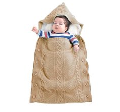 Конверт вязанный Ups Pups U14-07 бежевый