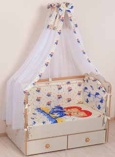 Комплект в кроватку Селена 7 предметов С-59 стандарт