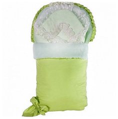 Конверт на выписку Мой Ангелок Asselina Марина М-2013 оливковый