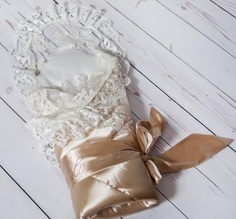 Конверт-одеяло на выписку Мой Ангелок М-4044 бежевый