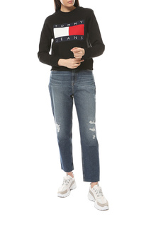 Толстовка женская Tommy Jeans DW0DW07414 черная XS