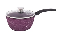 Кастрюля литая 1,5л стеклянная крышка Trendy style mystery Kukmara