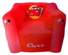 Кресло Disney Cars надувное малое красное, 50x45x45 см