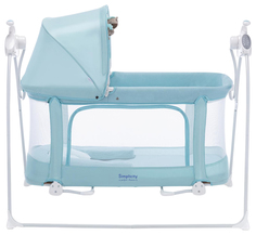 Колыбель-манеж Simplicity Auto 4030 sky blue