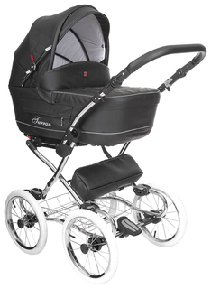 Детская коляска Tutek Turran Silver 3 в 1 черная