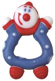 Прорезыватели Nuby лягушка, клоун, обезьяна