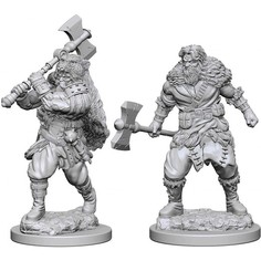 Фигурка для настольных игр WizKids Human Male Barbarian / Варвары