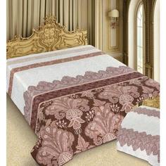 Покрывало полутораспальное Marianna, Barokko, 150*220 см, разноцветный, с узором