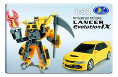 Интерактивный робот Happy Well 1:32 Mitsubishi Lancer Evolution IX