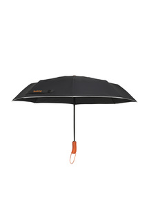 Зонт унисекс SWIMS Umbrella Short Black/Orange