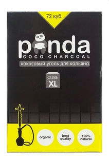 Уголь кокосовый для кальяна Panda XL, 72 шт в упаковке