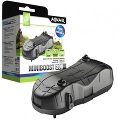 Компрессор для аквариума Aquael Miniboost 200 plus двуканальный, 4