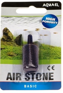 Распылитель для аквариума Aquael Air Stone цилиндрический, камень, пластик, 25х15 мм